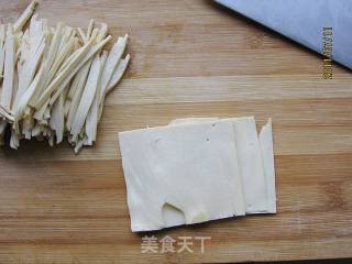 Five Flavor Dried Silk recipe