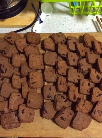 Cocoa Cranberry Cookies