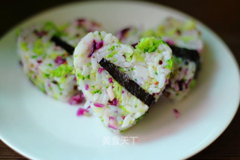 Broccoli Love Rice Ball recipe