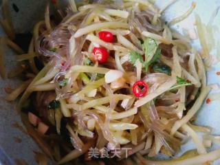 Lettuce with Vermicelli recipe