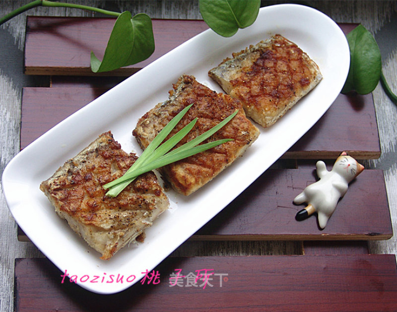 Dry Fried Black Pepper Octopus recipe