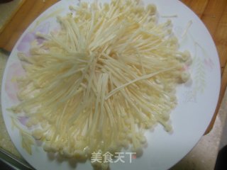 Chopped Pepper Enoki Mushroom recipe