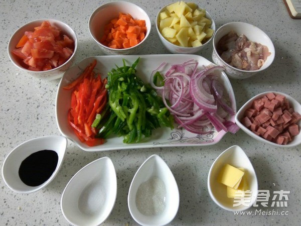 Tomato Chicken Baked Rice recipe