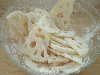 #trust之美#dried Fried Lotus Root Slices recipe