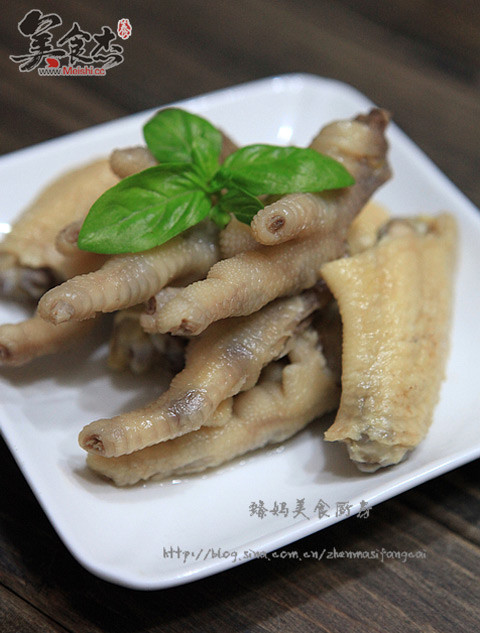 Braised Chicken Wings and Chicken Feet recipe