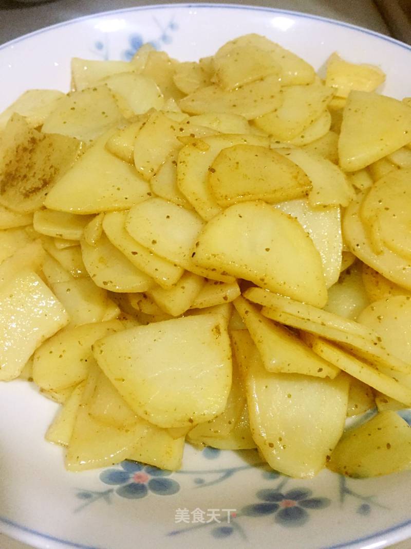 Cumin Potato Chips recipe