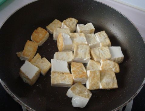 Stir-fried Tomato and Cabbage with Tofu recipe