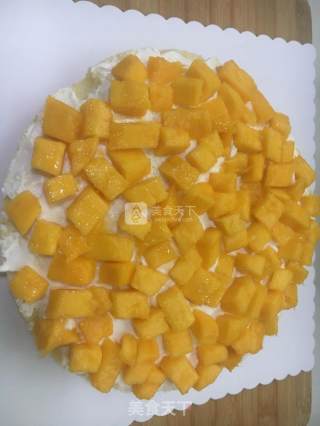 Delicious Mango Chiffon Cake🍰 recipe