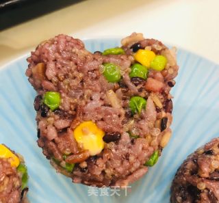 Colorful Rice Balls recipe