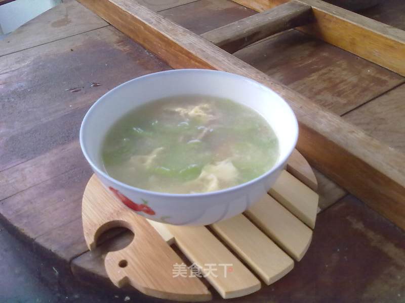 Soup for Qingshu-loofah Pork Soup recipe