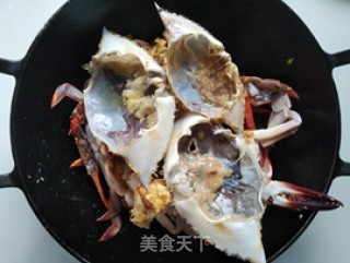 Steamed Crab with Edamame recipe