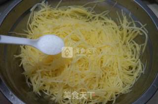 Spicy and Spicy Potato Shreds recipe