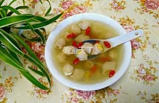 Honey Lotus Seed Small Intestine Soup recipe