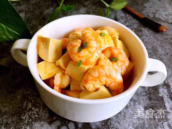 Shrimp Tofu Pot recipe