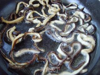 【su Cai】fried Vegetarian Eel Shreds recipe