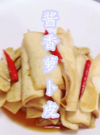 Sauce-flavored Radish Peel