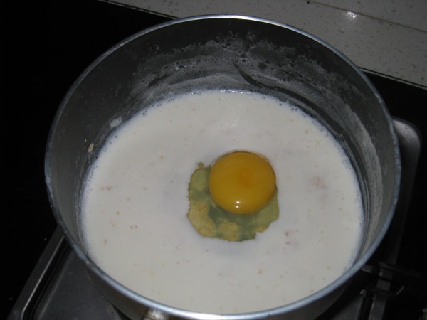 Milk Oatmeal Nest Egg recipe