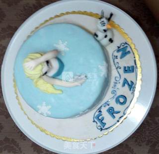 Fondant Cake--frozen recipe