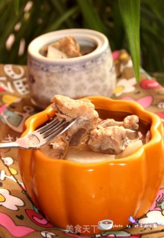Radish Simmered Pork Ribs Soup recipe