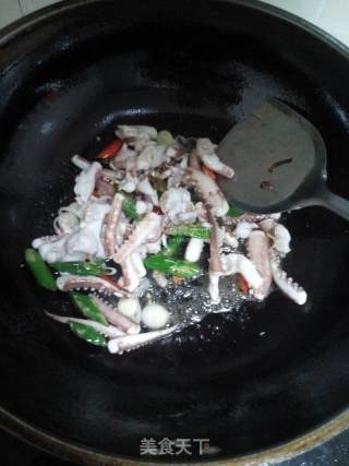 Spicy Squid with Cumin recipe