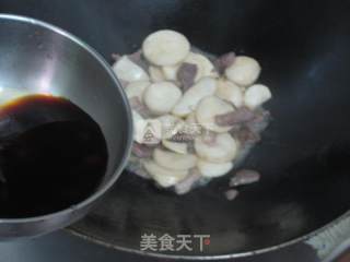 Fried Pork with Pleurotus Eryngii recipe
