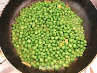 Stir-fried Pea Rice recipe