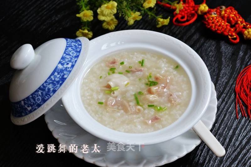 Fish Maw and Lean Meat Congee recipe