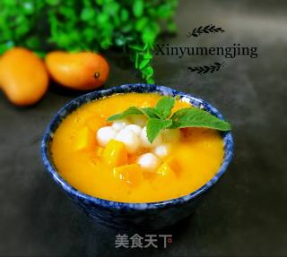 Summer Refreshing Drink~mango Glutinous Rice Dumplings recipe