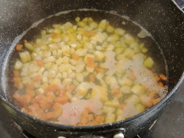 Corn Bowl Steamed recipe