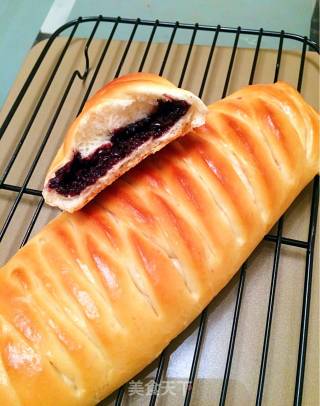 Purple Glutinous Rice Bread recipe