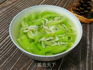 Shrimp Skin Loofah Soup recipe