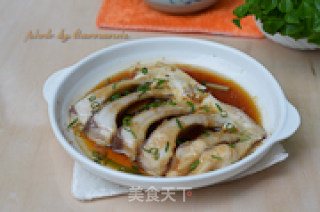 Steamed Fish Steak recipe