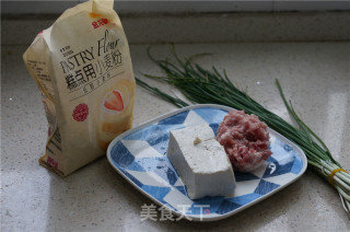 Tofu Minced Pork Quiche recipe