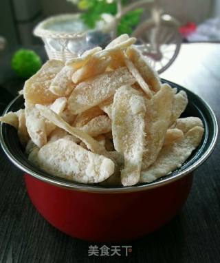 Homemade Sugar Ginger Chips recipe