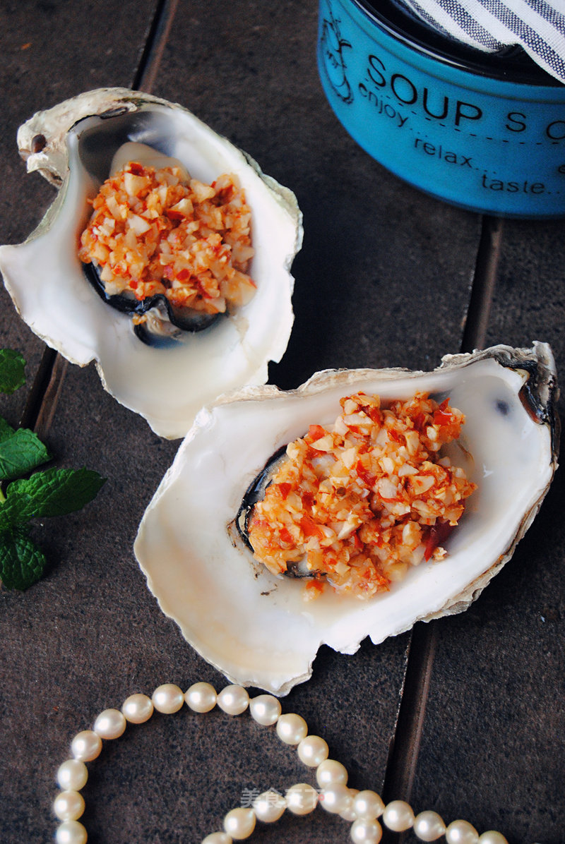 #aca烤明星大赛#garlic Roasted Oysters recipe