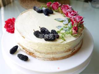 # Baking Contest # Beautiful Durian Naked Cake recipe