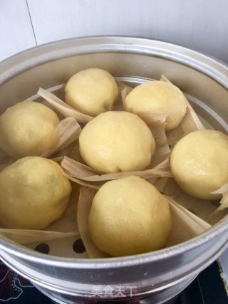 Peacock Floss Diced Pork Dumpling recipe