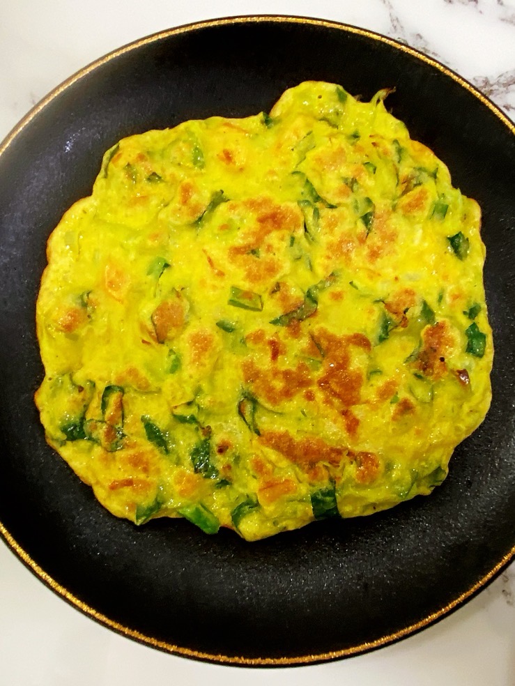 Vegetable Omelet, Beautiful and Nutritious, Beautiful in Color, Even recipe