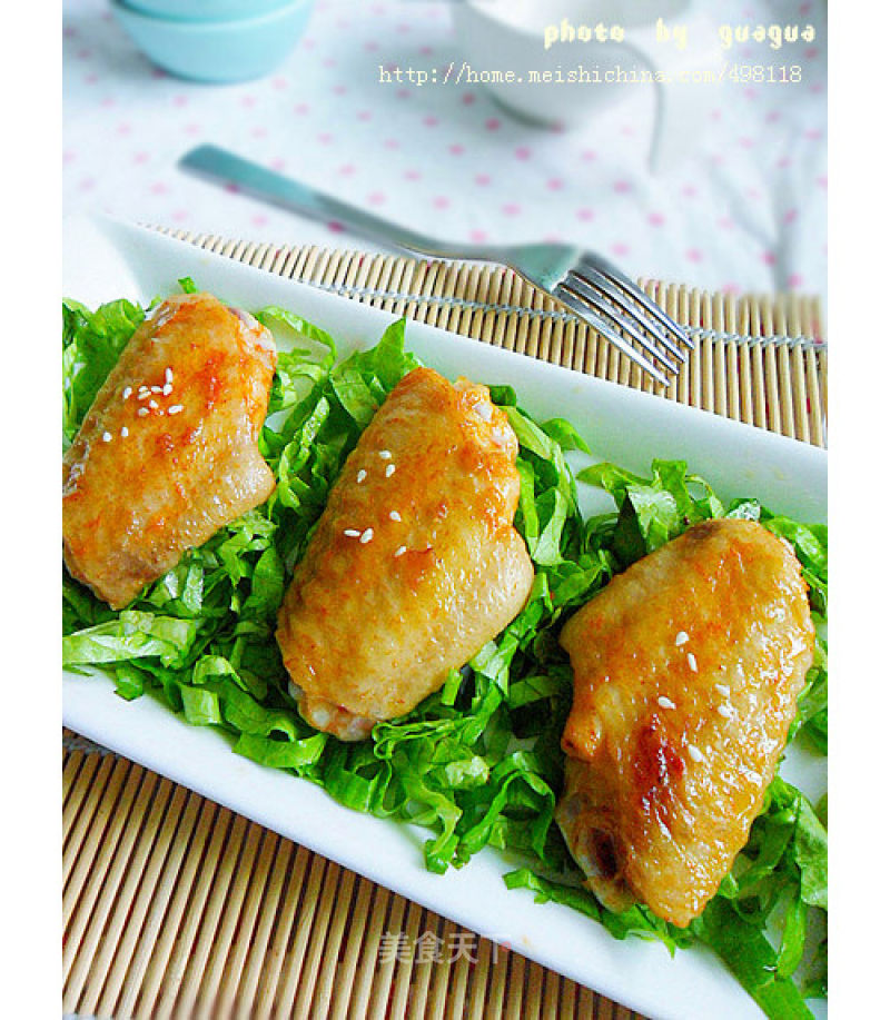 [trial Report 1 of The Best-selling Combination of Kukike Yibai] Orleans Roasted Wings (frying Pan Version) recipe