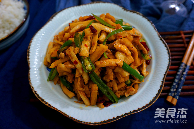 Spicy Stir-fried Dried Radish Taste When I Was Young recipe