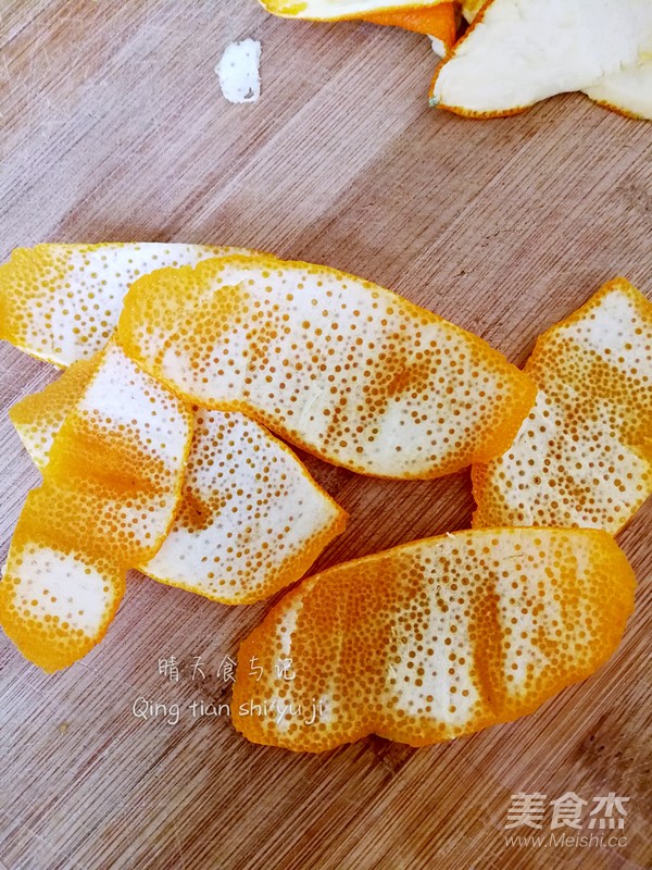 Natural Fruity Orange Peel Energy Soft European recipe