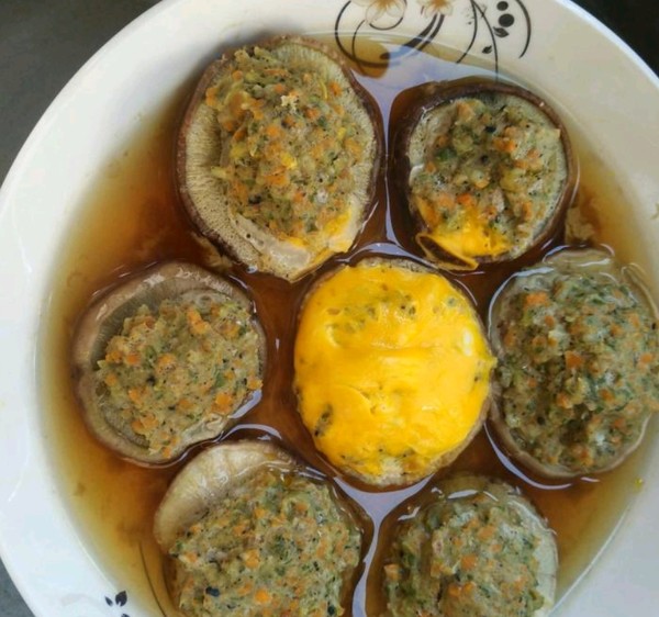 Mushroom Stuffed Meat recipe