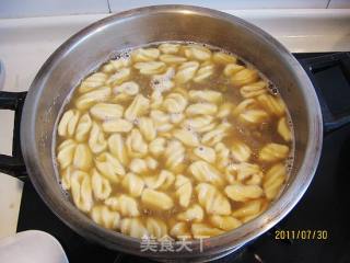 Mung Bean Soup Cat Ears recipe