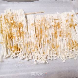 Cumin Enoki Mushroom recipe