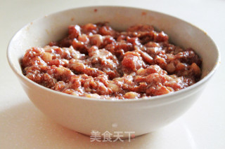 Minced Pork with Diced Vegetables recipe