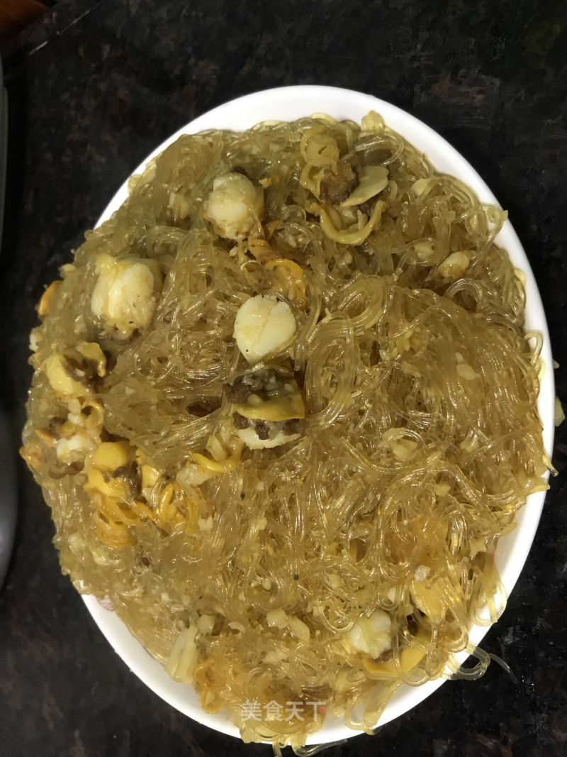 Scallops and Garlic Vermicelli in Clay Pot recipe