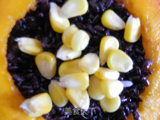 【kaifeng】purple Rice Pumpkin Cup recipe