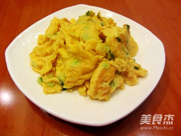 Scallion and Ginger Scrambled Eggs recipe