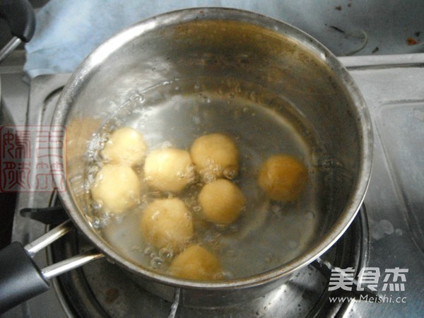 Coconut Cranberry Sweet Potato Balls recipe