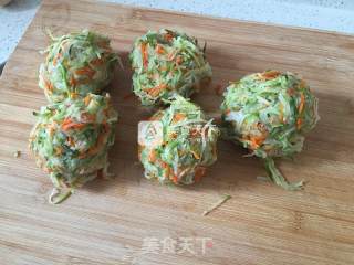 Fried Vegetarian Meatballs recipe